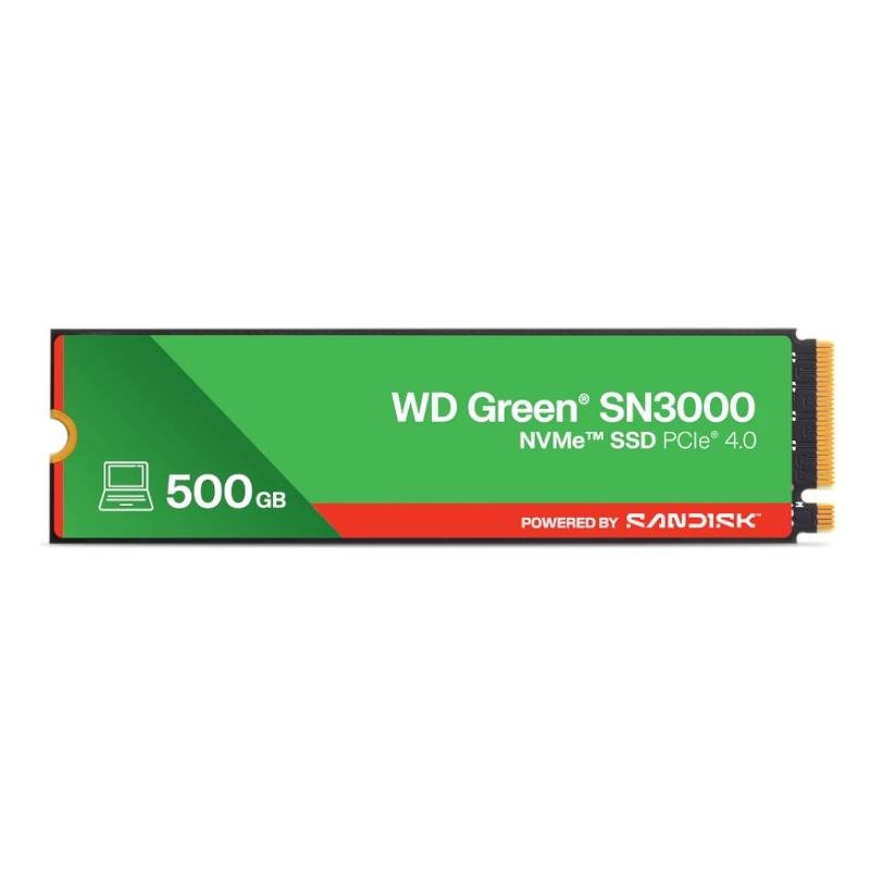 WD Green SN3000 SSD 500GB PCIe Gen4 NVMe - Imagen 4