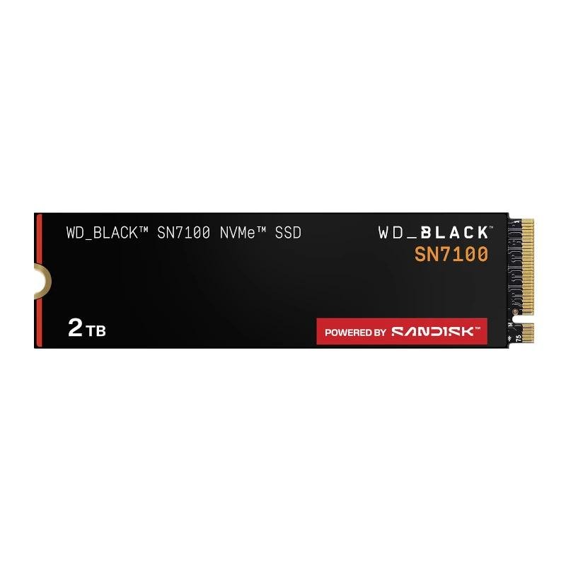 WD Black SN7100 SSD 2TB PCIe Gen4x4 7250MB-s - Imagen 3