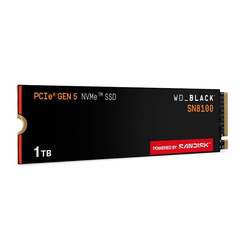Disco SSD Western Digital WD Black SN8100 1TB/ M.2 2280 PCIe 5.0/ Full Capacity - Imagen 3