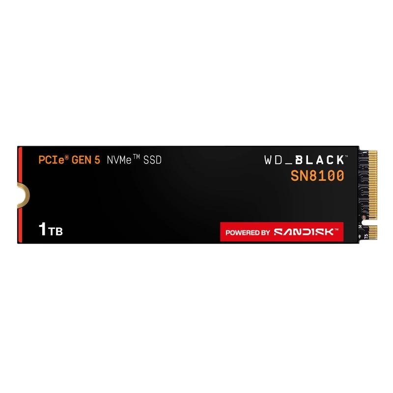 Disco SSD Western Digital WD Black SN8100 1TB/ M.2 2280 PCIe 5.0/ Full Capacity - Imagen 4