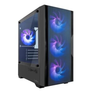 CAJA SOBREMESA MICROATX GM220 MPFUSION NEGRO COOLBOX