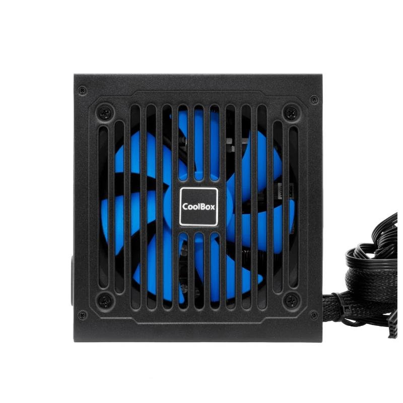 Fuente Alimentación 500W Coolbox FORCE PFC Activo 80+Bronce 4SATA 12cm ATX - Imagen 2