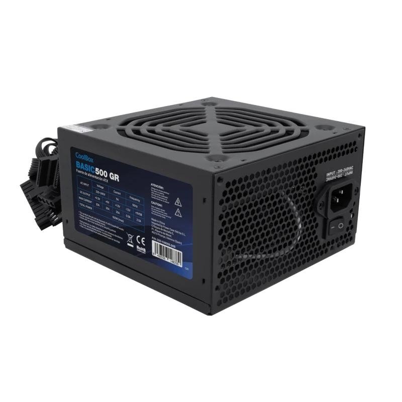 CoolBox Fuente.Alim ATX COOLBOX BASIC 500GR