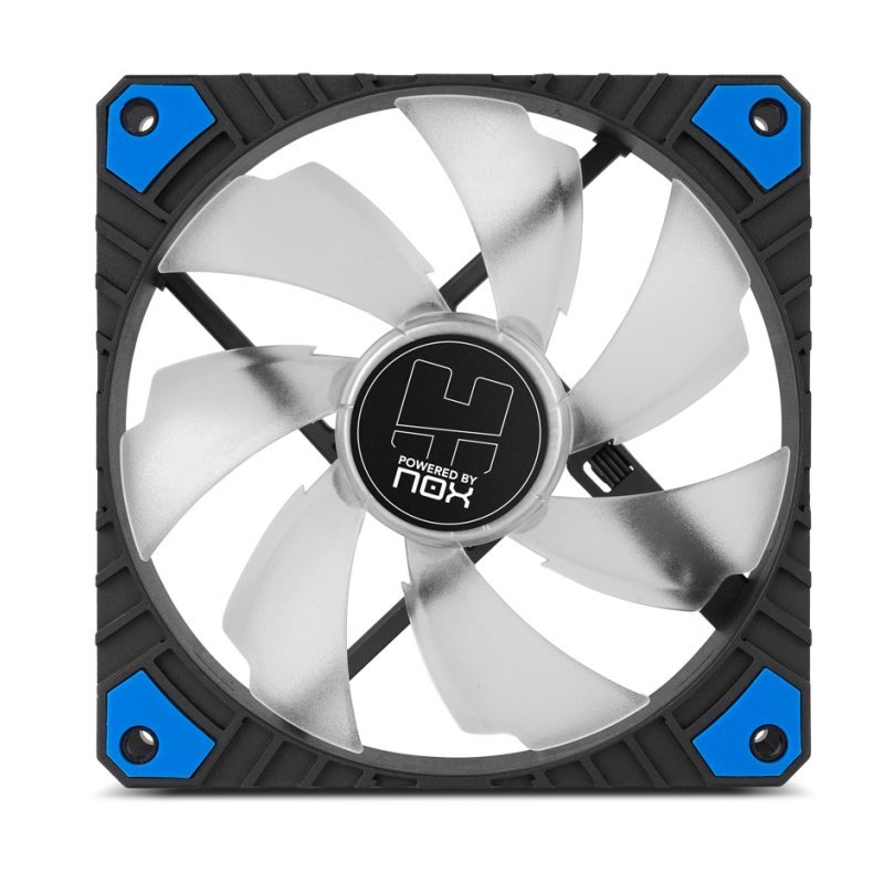 NOX Ventilador Hummer H-FAN PRO LED AZUL 120mm PWM - Imagen 3
