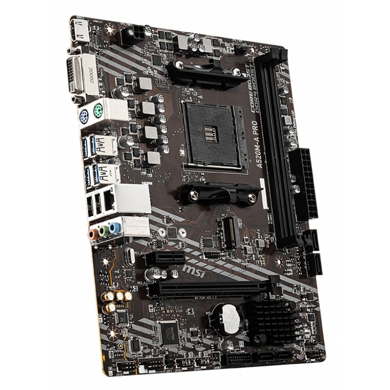 MSI Base A520M-A PRO mATX AM4 - Imagen 3