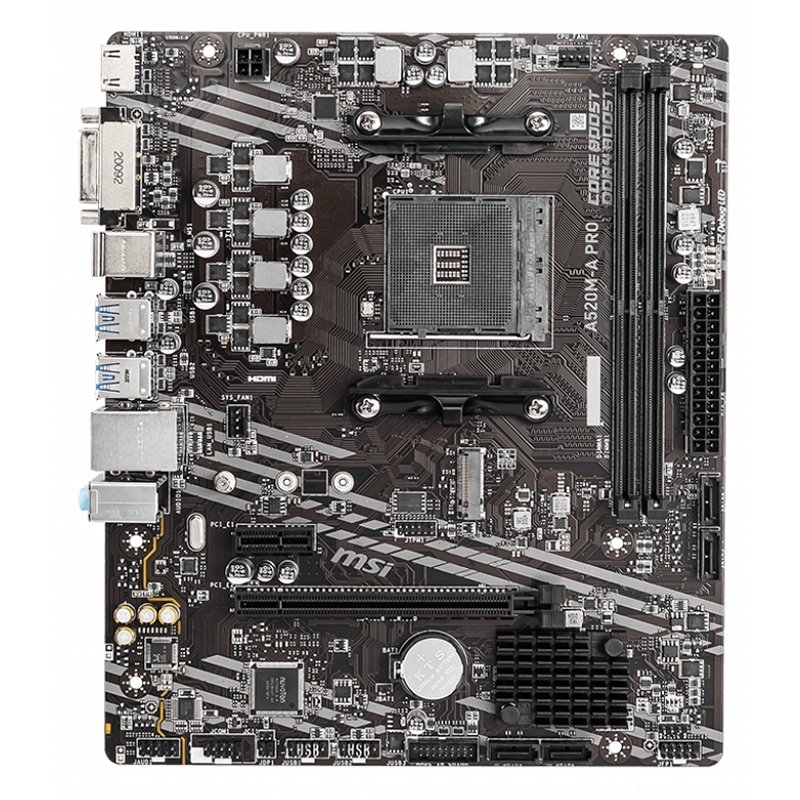 MSI Base A520M-A PRO mATX AM4 - Imagen 4