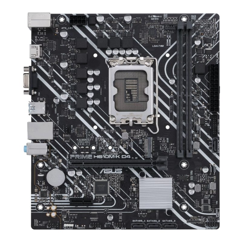 ASUS Base PRIME H610M-K D4 mATX LGA1700 - Imagen 4