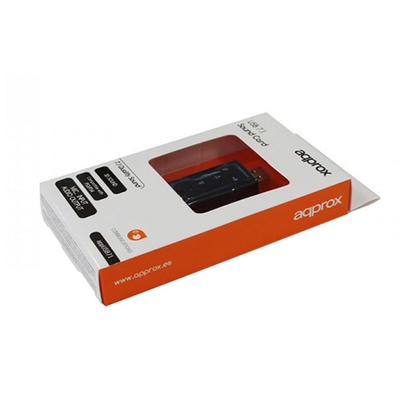 Tarjeta de Sonido APPROX USB 7.1 - Imagen 3