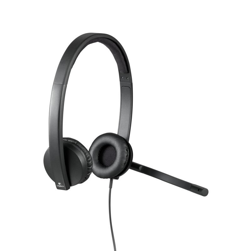 Headset Logitech STEREO H570e ESTEREO USB P/N:981-000575 - Imagen 4
