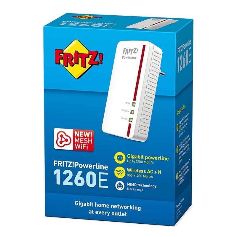 FRITZ! Powerline 1260E Powerline - Imagen 3