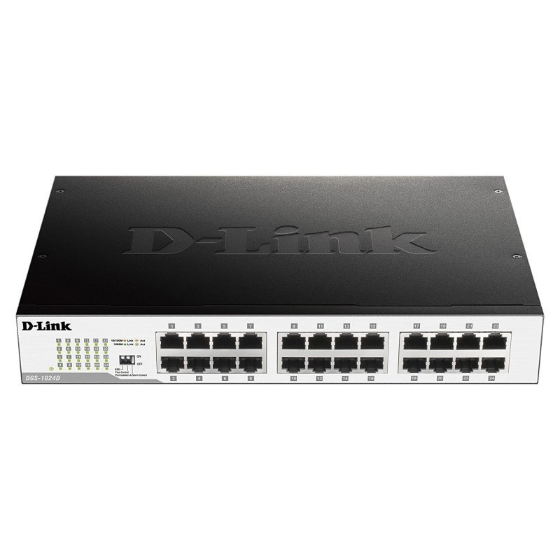 D-Link DGS-1024D Switch 24 Puertos 10/100/1000Mbp