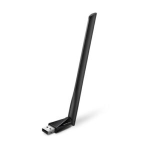 Mercusys MU6H Adaptador USB AC650 - Hasta 200Mbps 2.4GHz, Hasta 433Mbps 5GHz - Antena 5dBi -