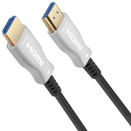 Cable HDMI 2.0 AOC 4K Aisens A148-0380/ HDMI Macho - HDMI Macho/ 50m/ Negro - Imagen 2