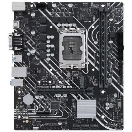 ASUS Base PRIME PRIME H610M-D D4 mATX 1700 - Imagen 2