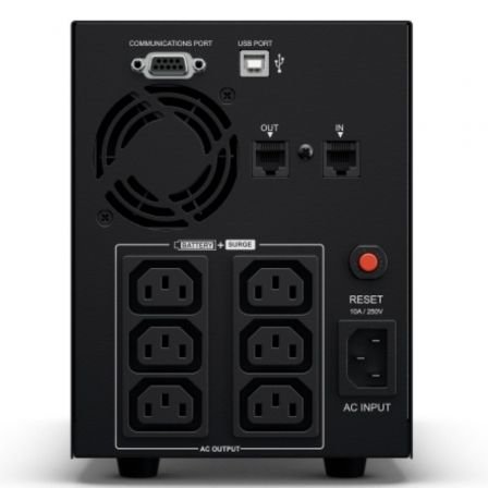 SAI Línea Interactiva Cyberpower VALUE2200EILCD/ 2200VA-1320W/ 6 Salidas/ Formato Torre - Imagen 3