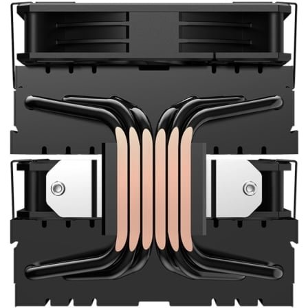 Hiditec CPU COOLER C20 PRO PWM BLACK - Imagen 4