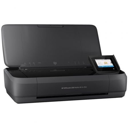 Multifunción Wifi PORTÁTIL HP OFFICEJET 250 MOBILE AIO - IMPRESIÓN SIN BORDES - SCAN 600PPP - BATERÍA - USB - CART 62 BK/Color XL - Imagen 4