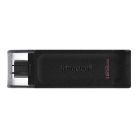 Kingston DataTraveler DT70 128GB USB C 3.2 Negro - Imagen 2