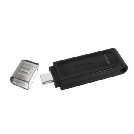 Kingston DataTraveler DT70 64GB USB C 3.2 Negro - Imagen 4