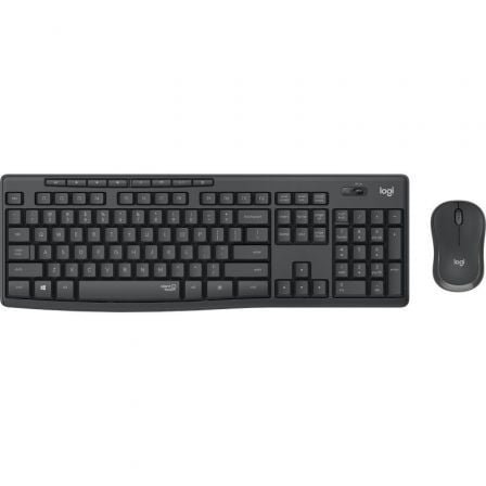 Logitech MK295 Teclado y raton inalambrico Negro