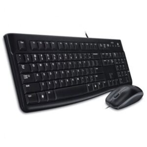 Logitech MK120 Teclado + Ratón óptico 1000dpi USB