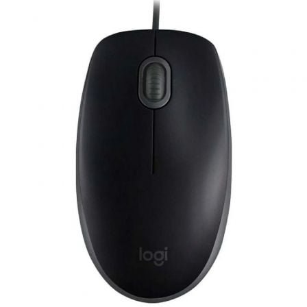 MOUSE LOGITECH B110 SILENT NEGRO USB P/N: 910-005508 - Imagen 2