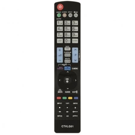 Mando a distancia CTVLG01 Compatible con TV LG Smart TV - No precisa programación