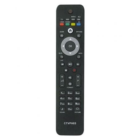 Mando a distancia CTVPH03 Compatible con TV Philips - No precisa programación