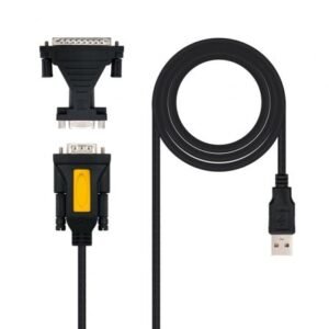 ADAPTADOR USB A SERIE DB9M/25H