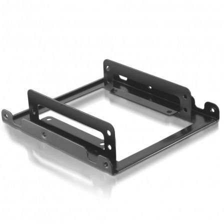 Adaptador metálico 3,5" para 2 discos duros 2,5"