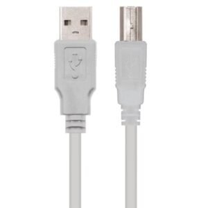 Cable USB Nano Cable USB 2.0 A/M - USB 2.0 B/M 3.0M BEIGE Impresora