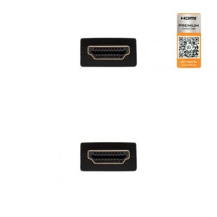 CABLE HDMI V2.0 4K@60Hz 18Gbps, A/M-A/M NEGRO 2m. - Imagen 3
