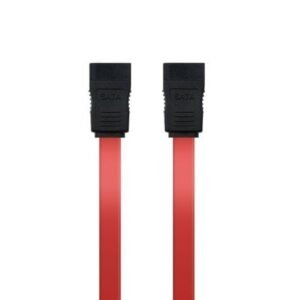 Cable SATA2 DATOS Nano Cable SATA2 Recto - SATA2 Recto 0,5 M Rojo OEM