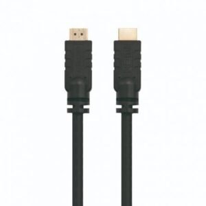 Cable HDMI Nano Cable HDMI A/M - HDMI A/M V1.4 20,0M Alta Velocidad/HEC/FERRITA/REPETIDOR Negro