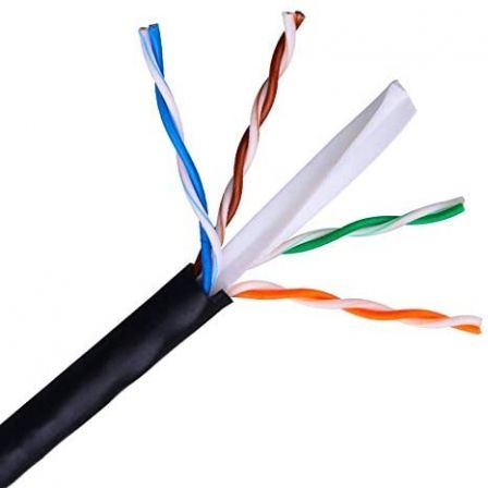Bobina Cable RJ45 CAT6 UTP Rigido Exterior 305Mts - Imagen 4