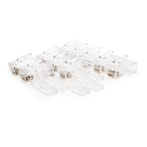Conector RJ45 categoria 6 UTP 10 Und.