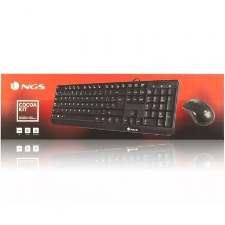 NGS Teclado Multimedia+Ratón COCOAKIT - Imagen 4