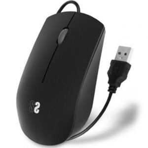 RATON OPTICO BUSINESS SILENCIOSO WIRED NEGRO SUBBLIM