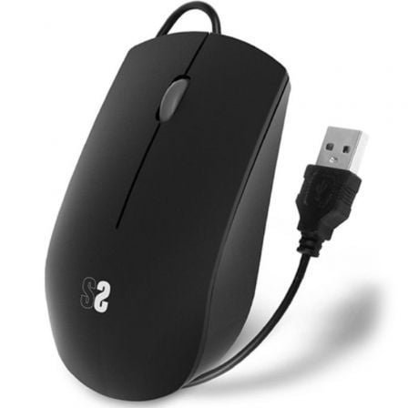 RATON OPTICO BUSINESS SILENCIOSO WIRED NEGRO SUBBLIM