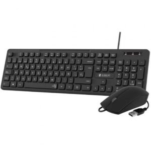 TECLADO + RATON BUSINESS SLIM SILENCIOSO WIRED NEGRO SUBBLIM