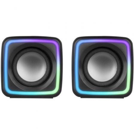 MARS GAMING Altavoces MSCUBE Premium 8W BLACK - Imagen 2