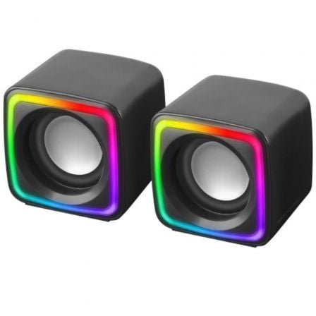 MARS GAMING Altavoces MSCUBE Premium 8W BLACK - Imagen 3