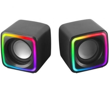 MARS GAMING Altavoces MSCUBE Premium 8W BLACK - Imagen 4