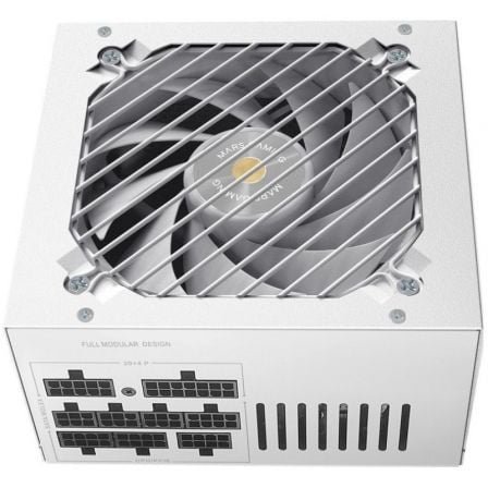 750W SI MODULAR 80+ BRONZE BLANCO MARS GAMING - Imagen 3