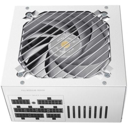 850W SI MODULAR 80+ BRONZE BLANCO MARS GAMING - Imagen 3