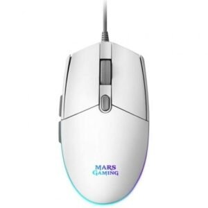 Mars Gaming Ratón MMG 3200dpi RGB FLOW Blanco