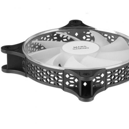 MARS GAMING MFDUO 12CM 2XFANRGB Ult-silent Black - Imagen 3