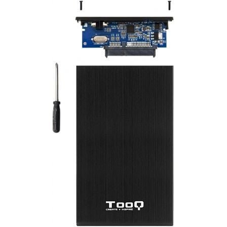 Caja HDD Tooq TQE-2527B 2.5'' SATA USB 3.0 Negra - Imagen 3