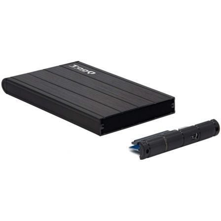 Caja HDD Tooq TQE-2530B 2.5'' SATA USB 3.0 9,5MM Negra - Imagen 2