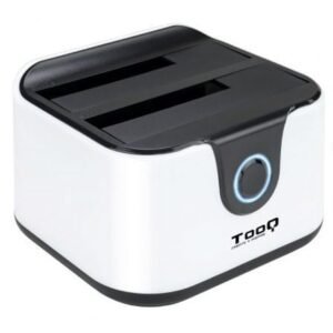 Tooq TQDS-802BW Dock Station Doble Bahía HDD Ne/Bl